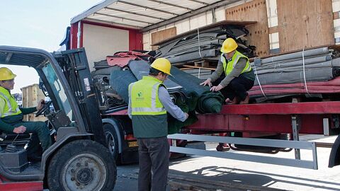 Recyclage des moquettes