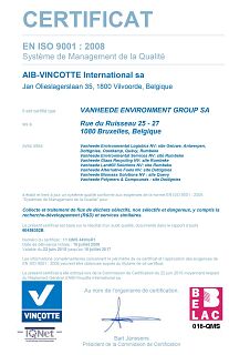 ISO 9001 certificaat FR