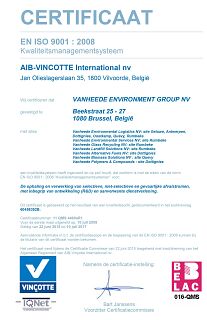 ISO 9001 certificaat NL